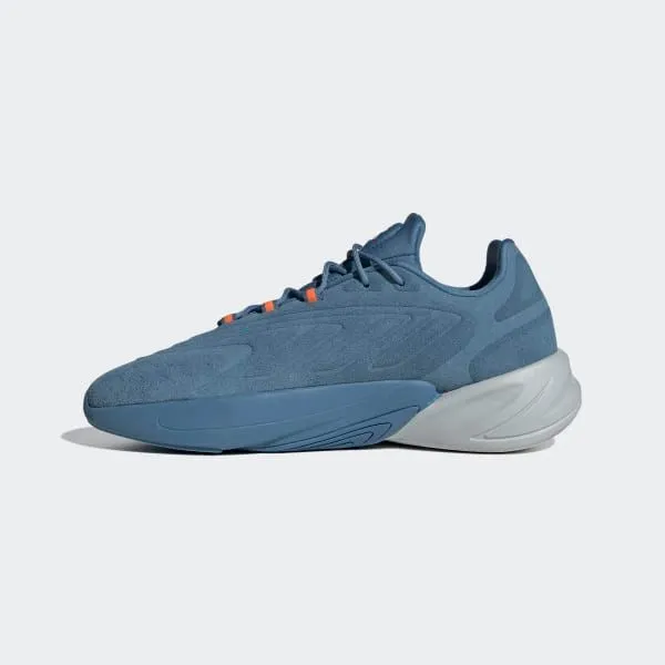 Adidas Men's Ozelia Shoes - Altered Blue / Light Solid Grey / Beam Orange