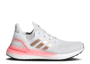 Adidas WMNS ULTRABOOST 20 'LIGHT FLASH RED' sneakers, white