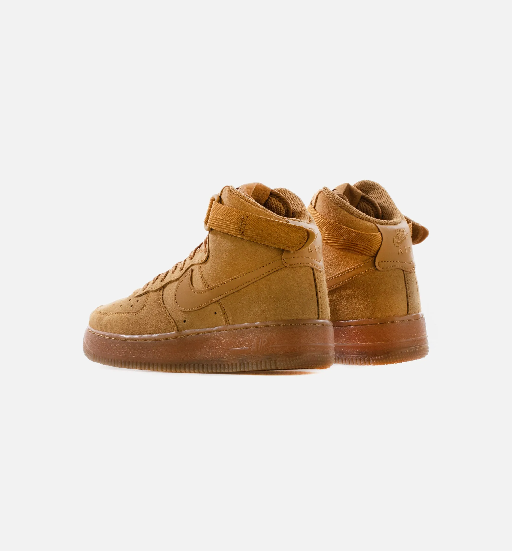 Air Force 1 High LV8 3 Grade School Lifestyle Shoe - Brown