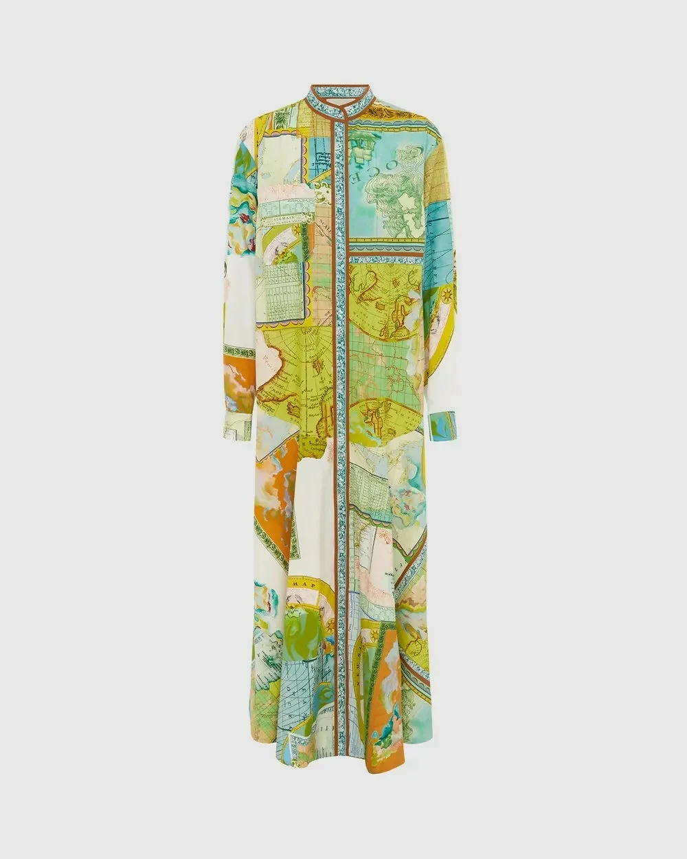 Alemais Atlas Shirtdress Print Size AU 14 & 16