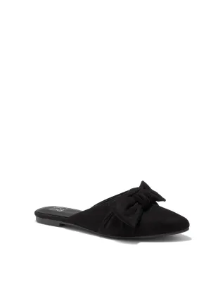 Amy Bow Flat Mule