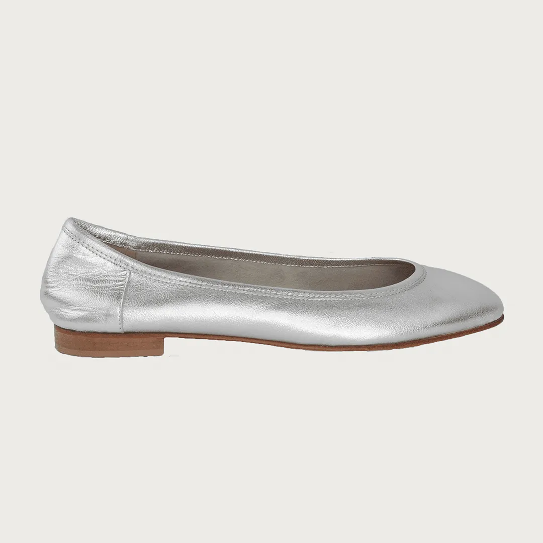 BAMBOLINA SILVER LEATHER