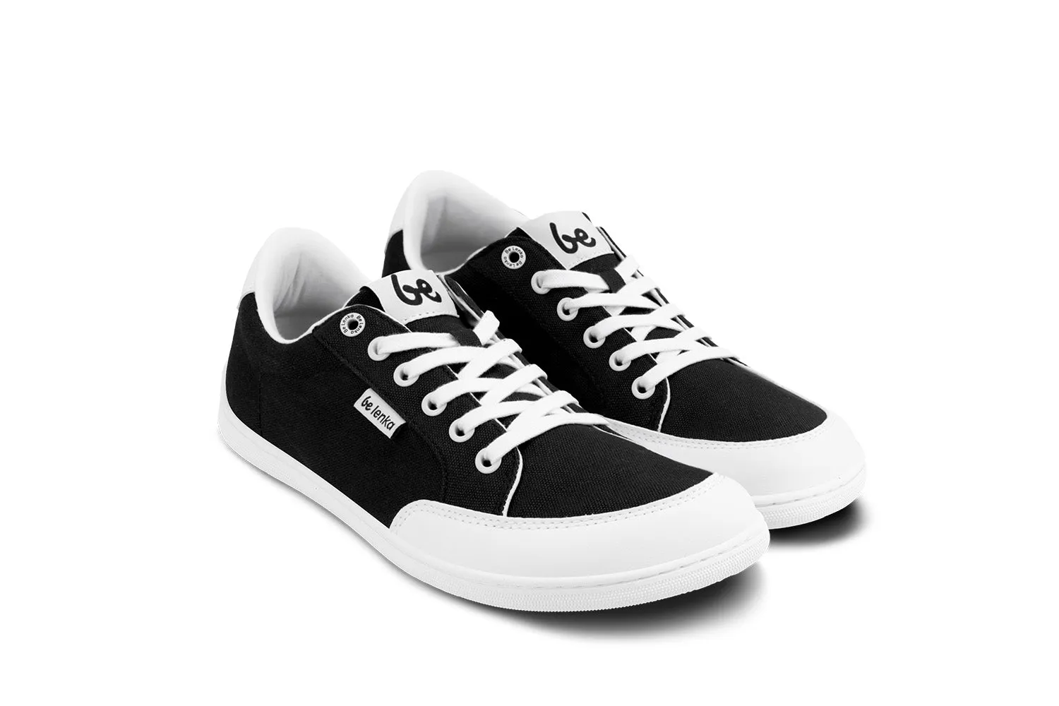 Barefoot Sneakers Be Lenka Rebound - Black & White CLEARANCE