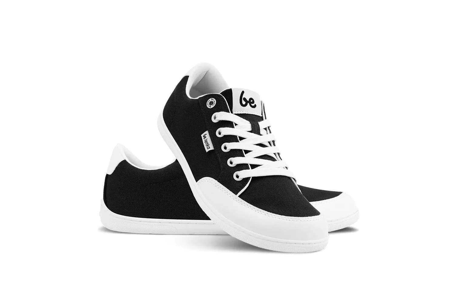 Barefoot Sneakers Be Lenka Rebound - Black & White CLEARANCE