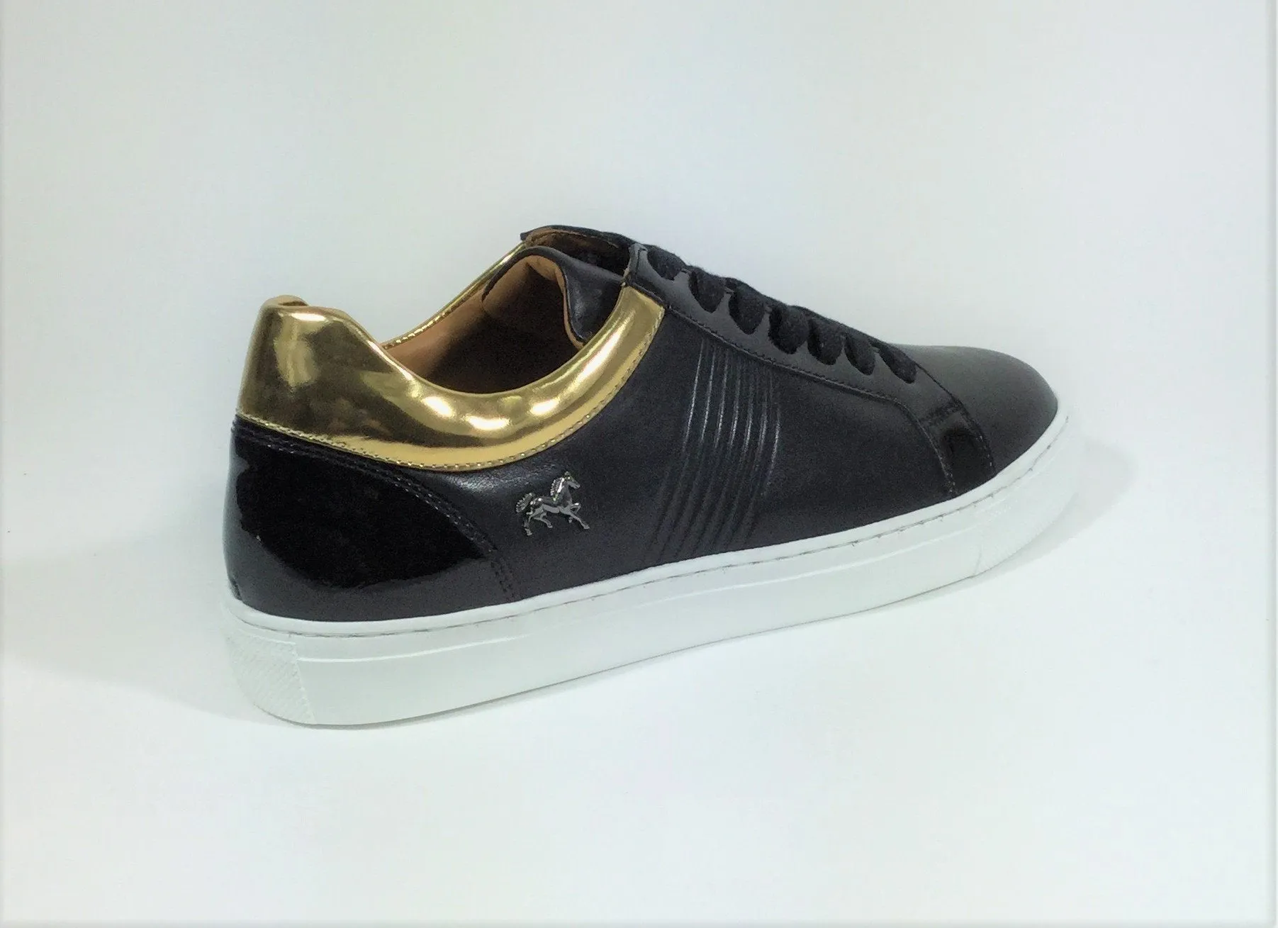 Black & Golden Men's Sneaker