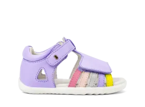 Bobux Mirror Infant Girls Lilac Rainbow Sandal