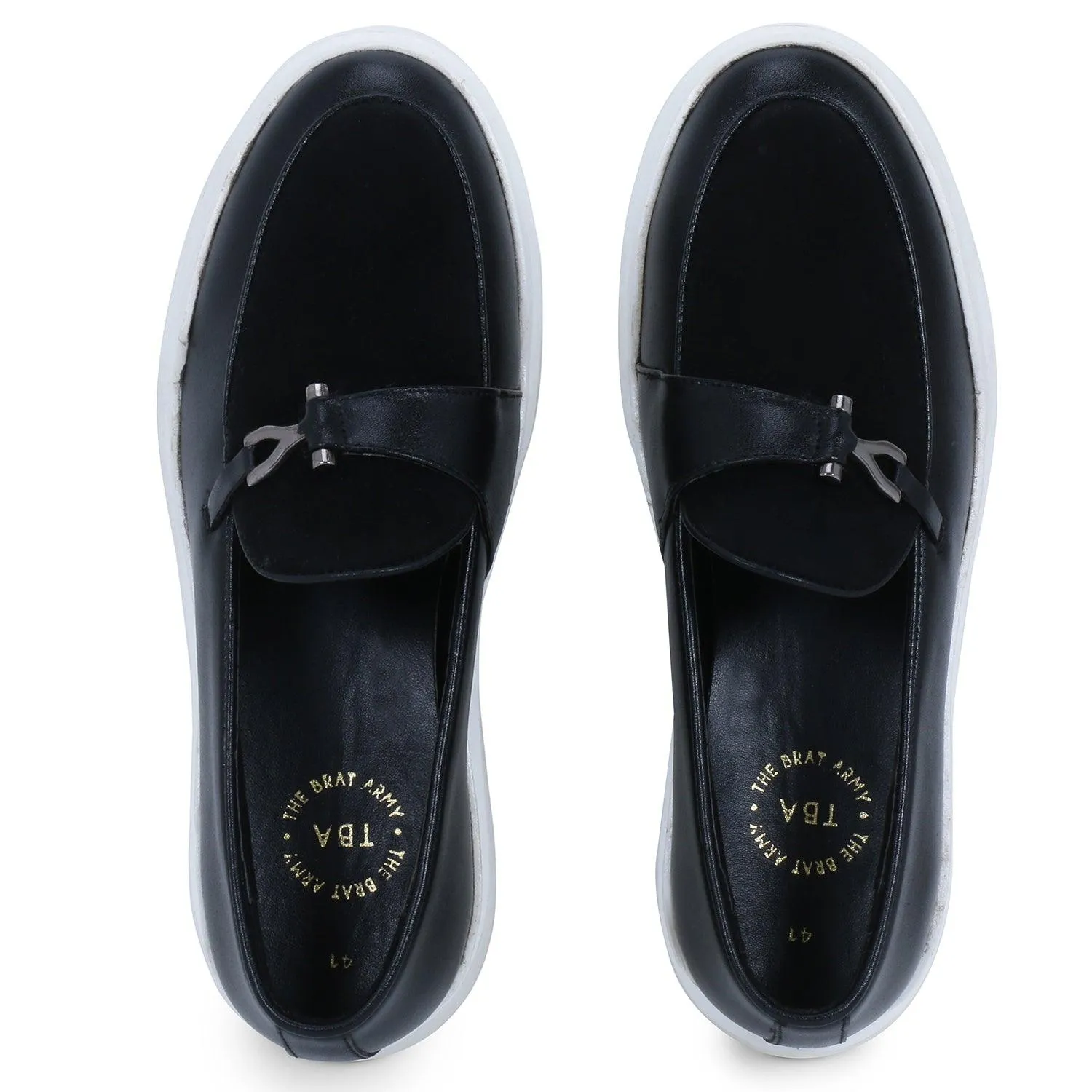 Bon Cross Strap Black Classic Sneakers