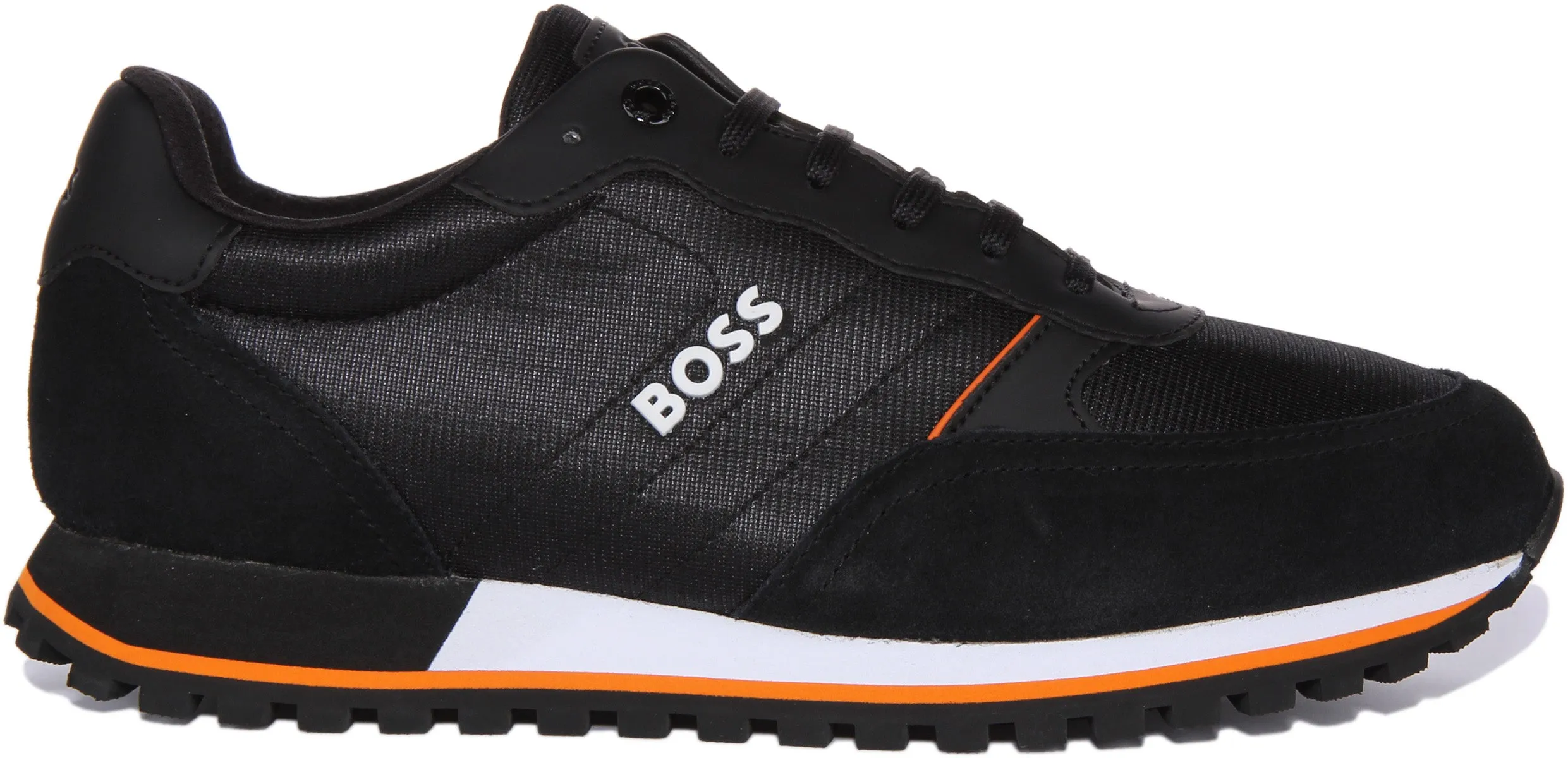 Boss Parkhour L Runner In Black Orange For Men