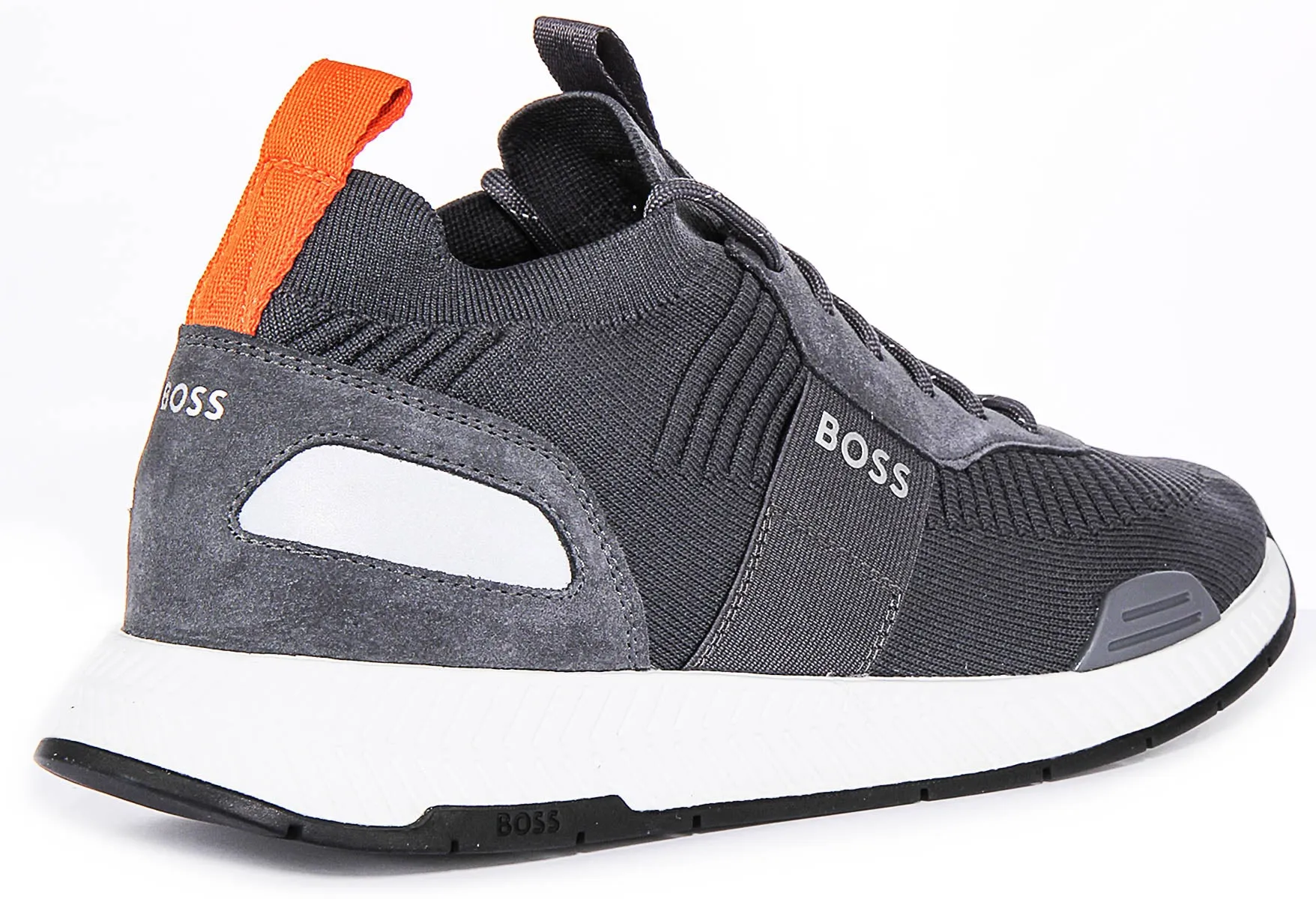 Boss Titanium Runner In Dark Grey For Men