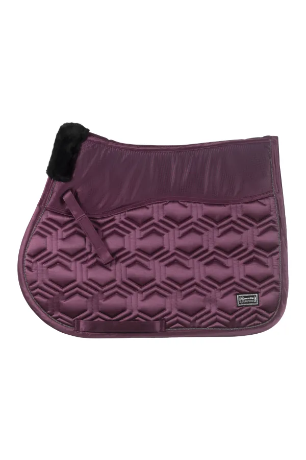 Cavallo Juliana Fur Lined Saddle Pad