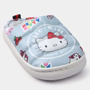 Character Girls Slipper Fur Character-Ice Blue