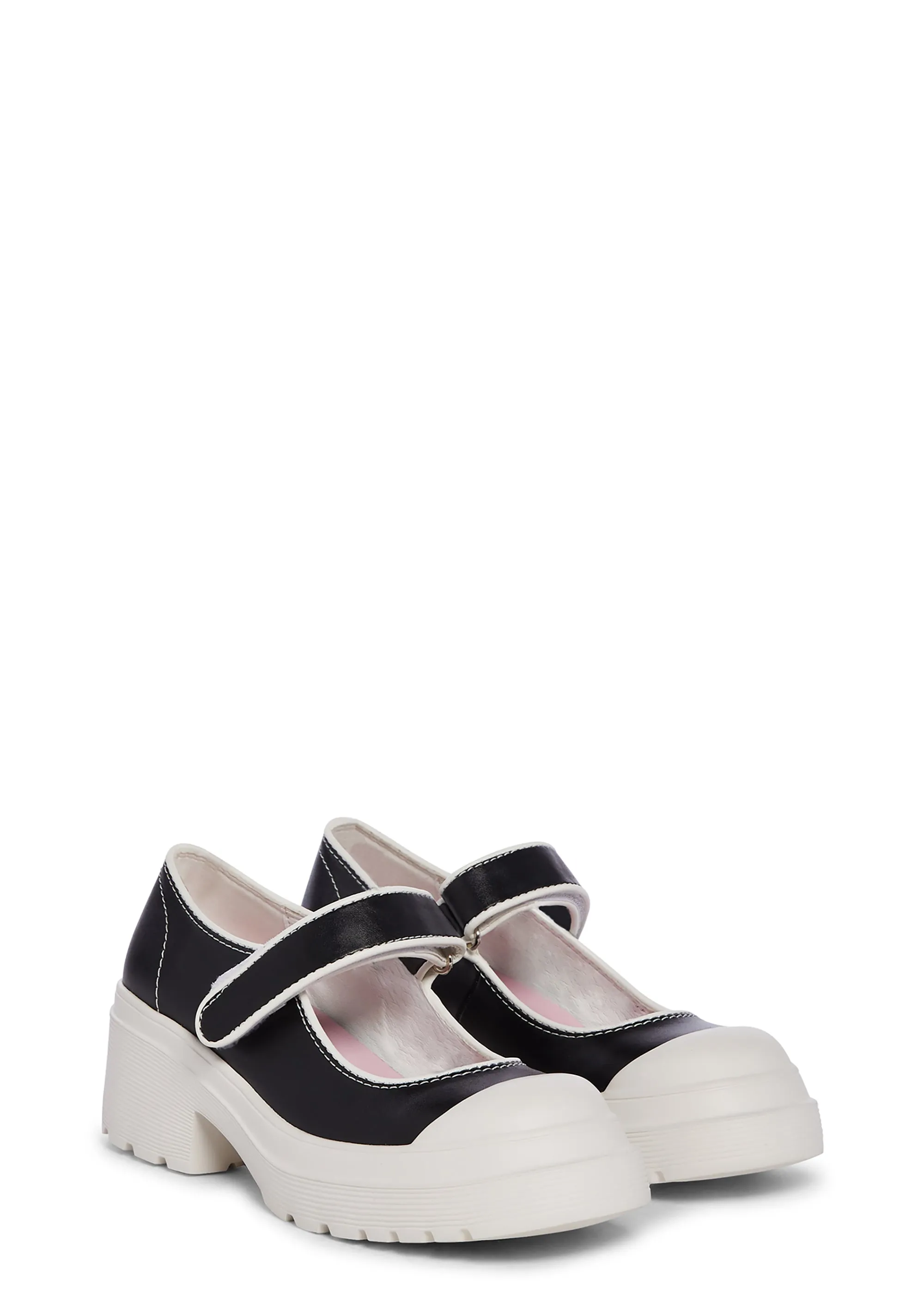 Chic Talker Platform Mary Janes