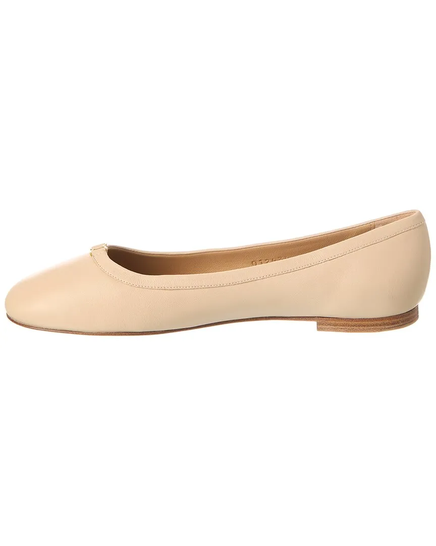 Chloé Lauren Leather Ballerina Flat