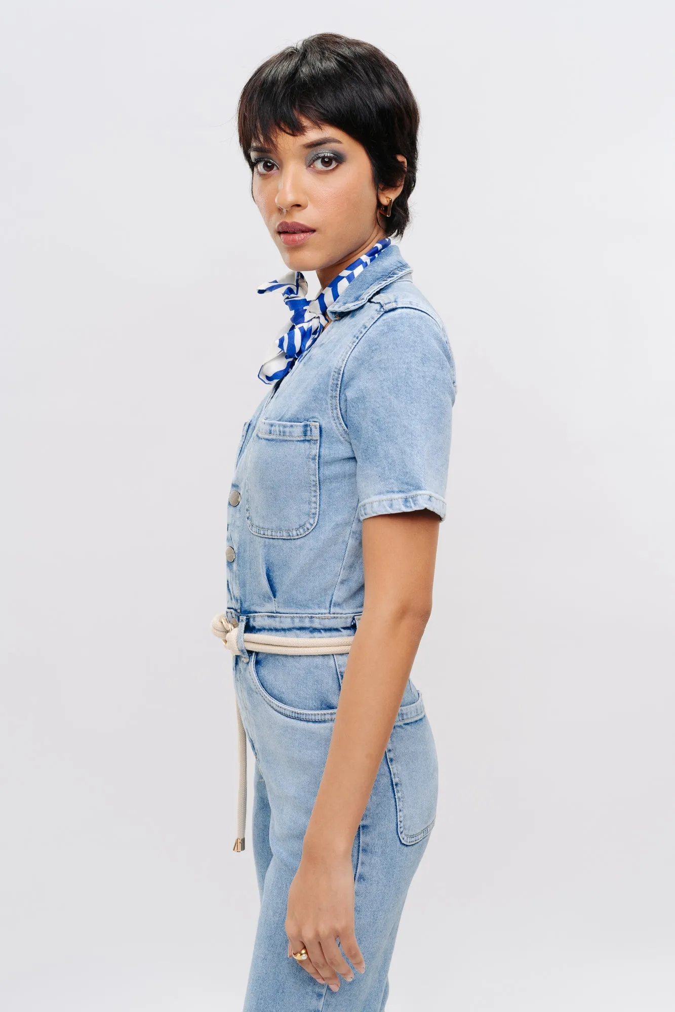 Classic 90S Denim Jumpsuit