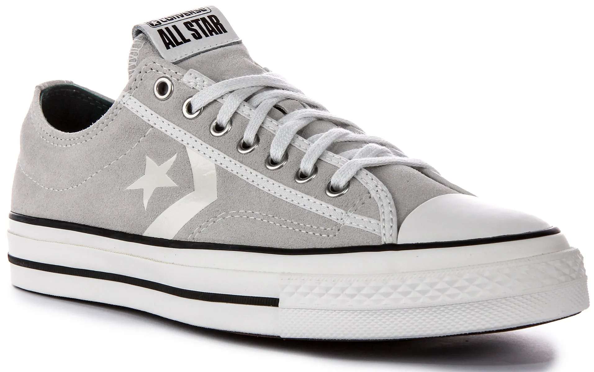 Converse Star Player 76 A05622C In Light Grey Suede