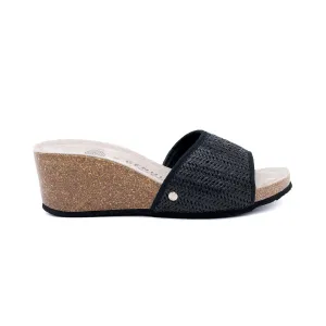 Daylis Black Sandals