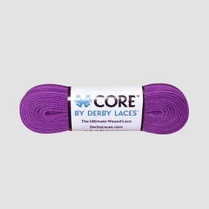 Derby Laces CORE 6mm 114cm Shoelaces Grape Purple