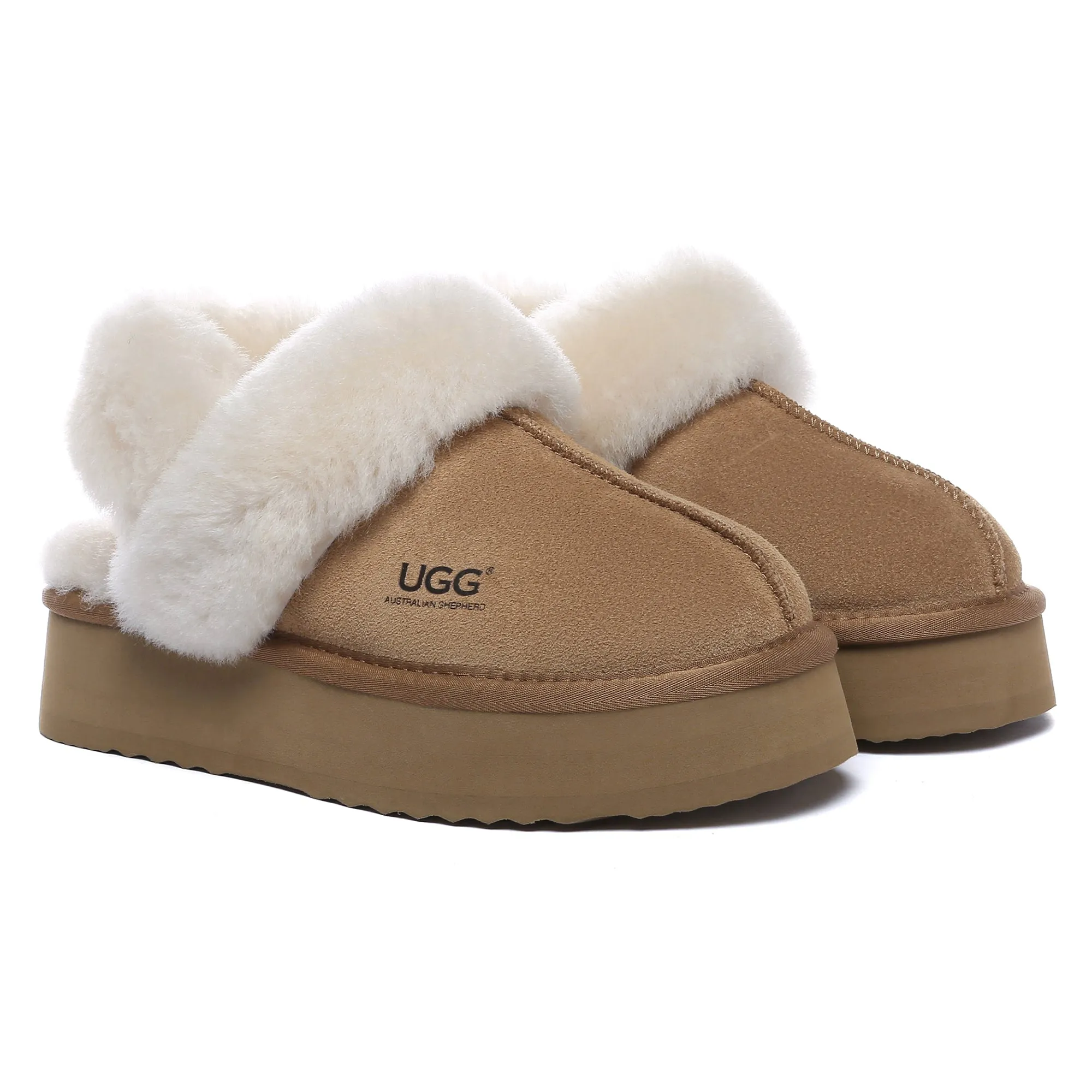 Dua Straps UGG Platform Slippers