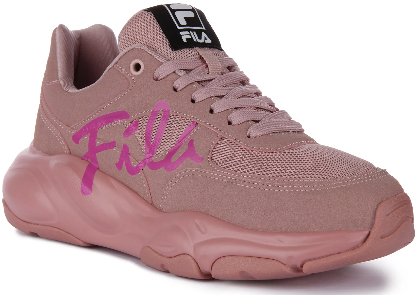 Fila Astro Logo In Light Pink