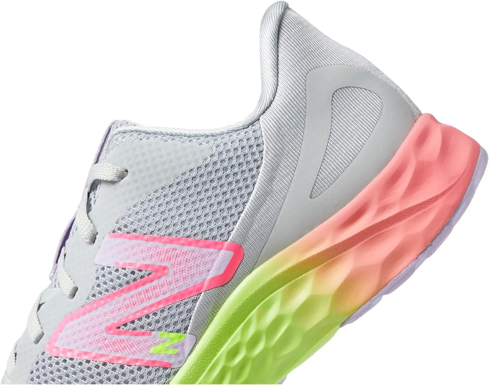 Fresh Foam Arishi v4 New Balance sneakers, Light Aluminum/Cyber Lilac