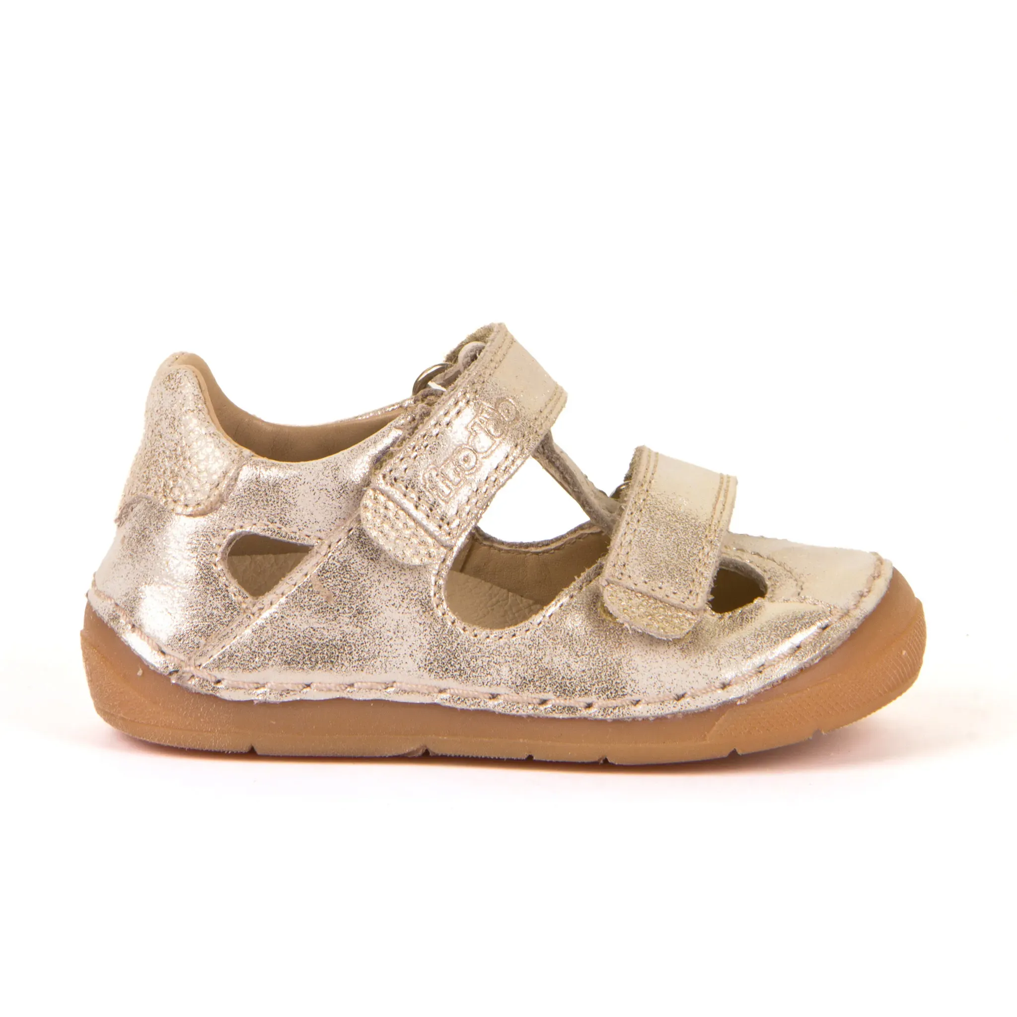 Froddo Boy's and Girl's Paix Double Sandals - Gold