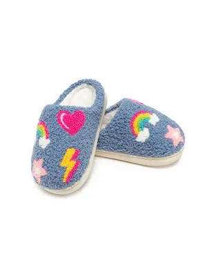 Girl’s Patch Slippers