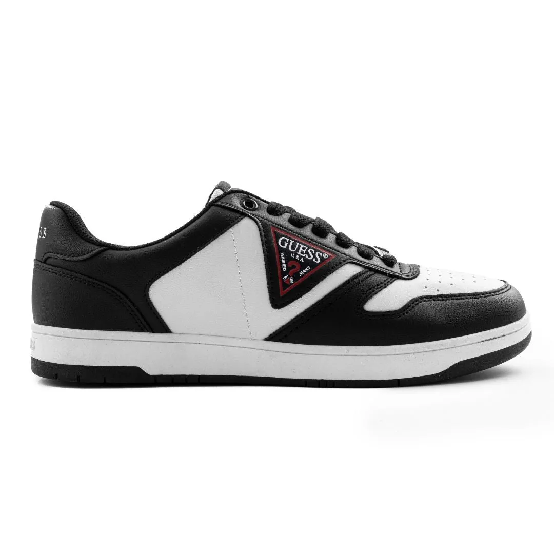 GUESS Taveni Low-Top Sneakers Men - WHTBLK