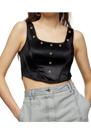 Heyo Black Crop Top