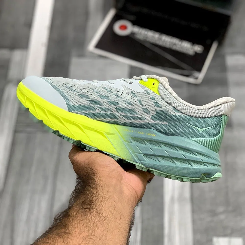 Hoka SpeedGoat 5 (Light Grey Neon)