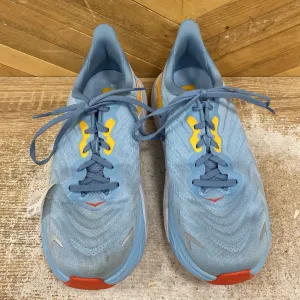 Hoka - Women's Arahi 6 Running Shoes - MSRP $180: Light Blue/Yellow/Red-women-W9.5