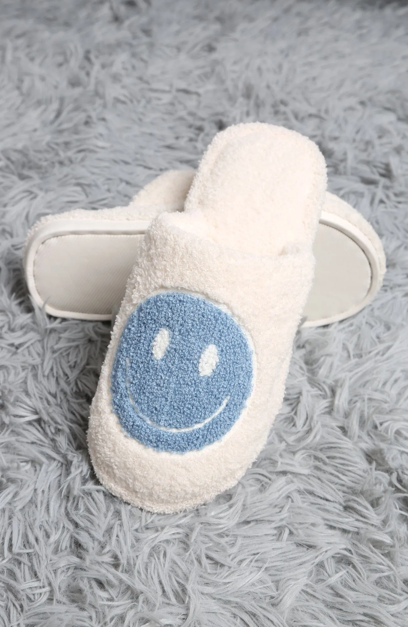 JCL4207 Super Lux Color Smiley Face Slippers