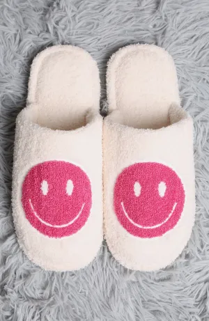 JCL4207 Super Lux Color Smiley Face Slippers