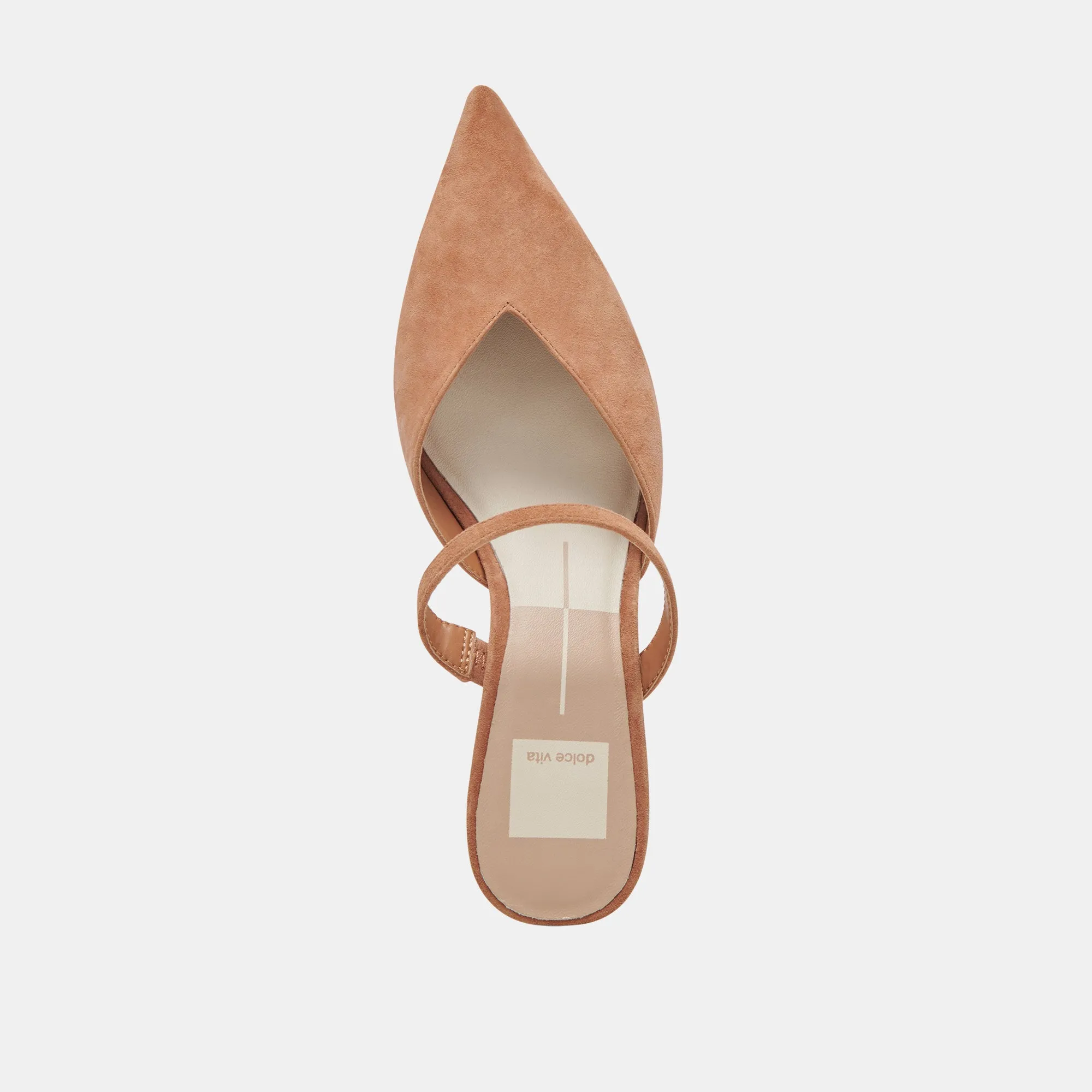 KANIKA MID HEELS BROWN SUEDE