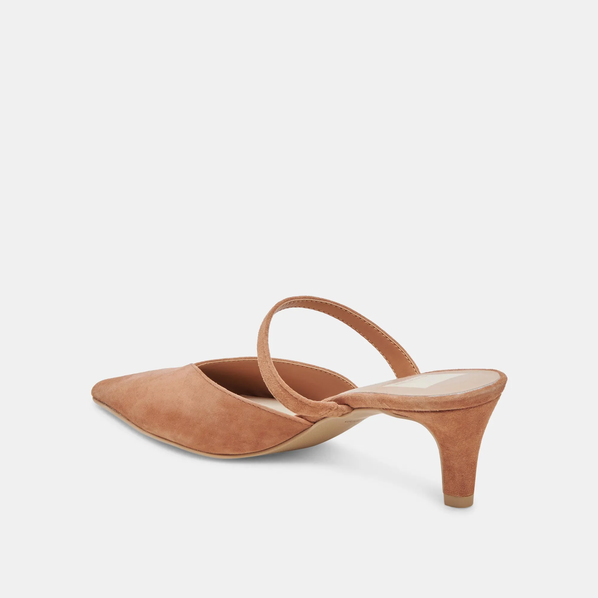 KANIKA MID HEELS BROWN SUEDE