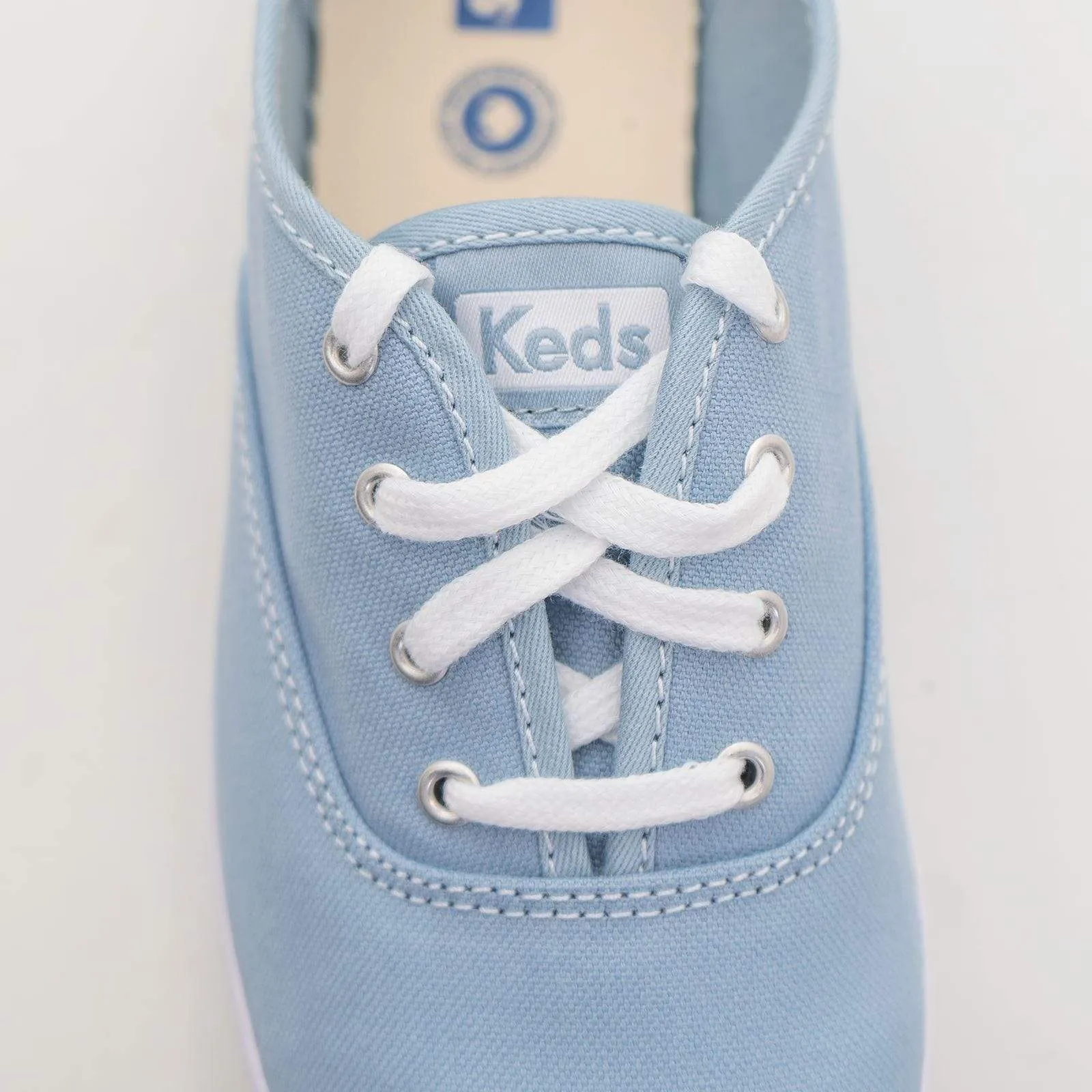 Keds Shoes Champion Ashley Blue Trainers