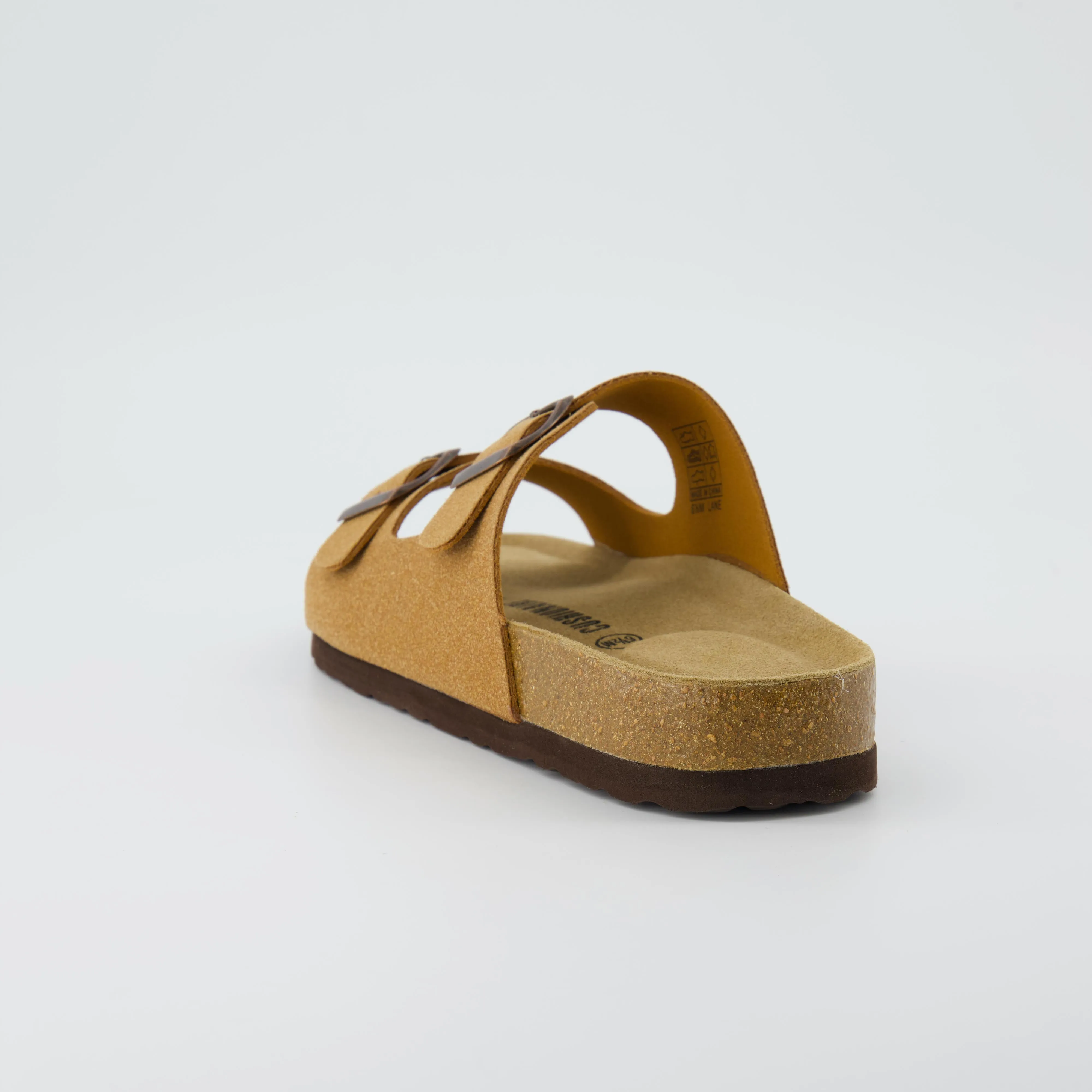 Lane Cork Footbed Sandal Suedes