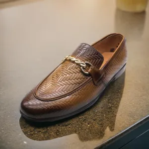 Light Brown Leather Formal Shoes