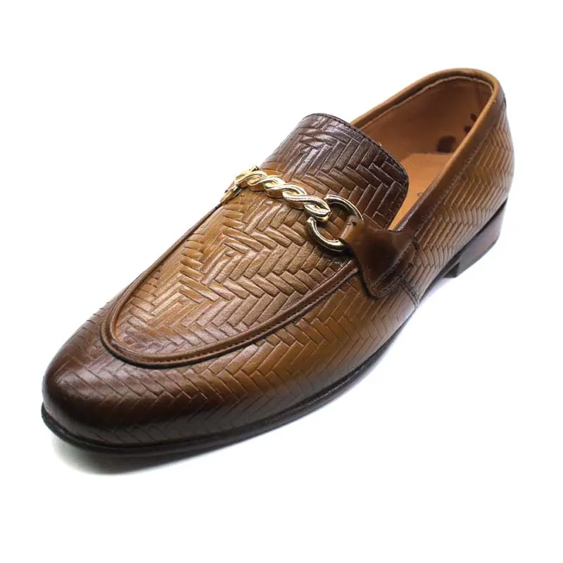 Light Brown Leather Formal Shoes