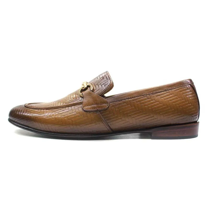 Light Brown Leather Formal Shoes