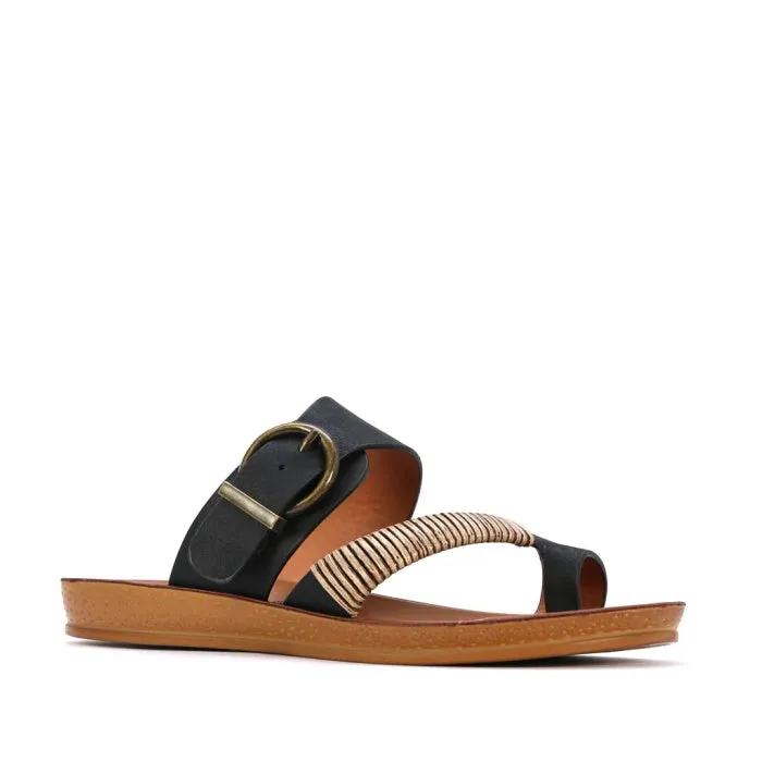 Los Carbos Bria Black Light Flexible Sandal Jandal