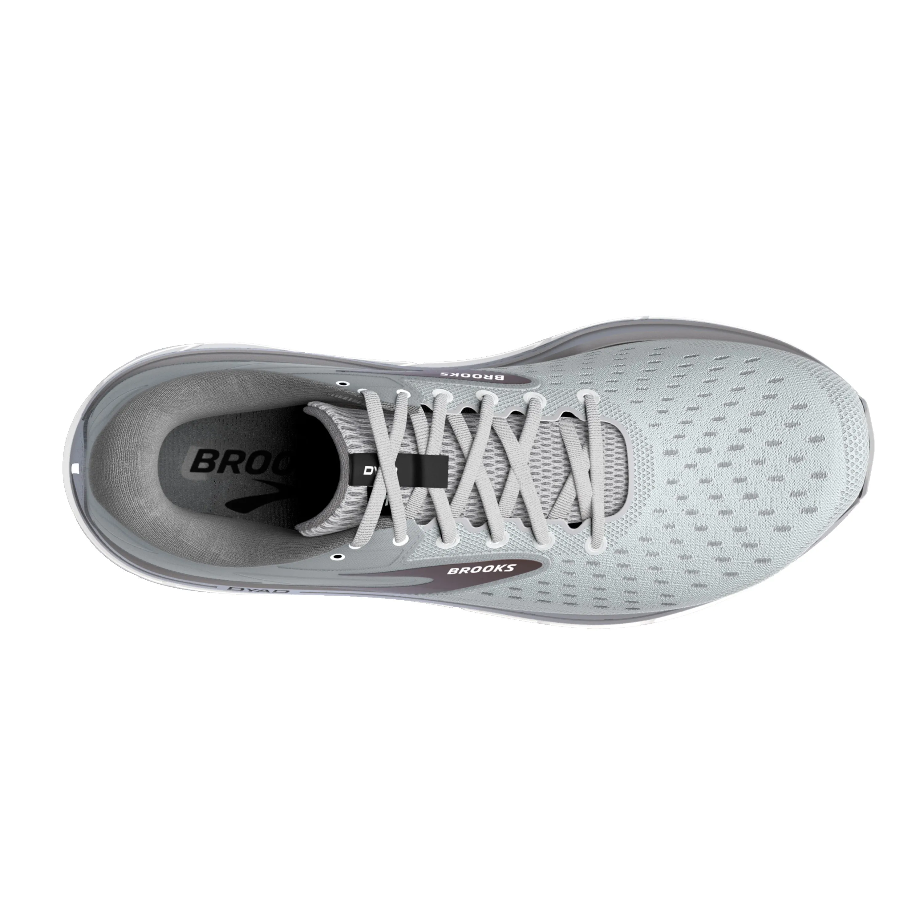 Men's Brooks Dyad 11 Color: Grey/Black/White