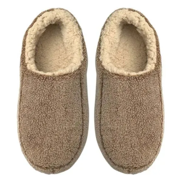 Men's Cozy Sherpa House Slippers