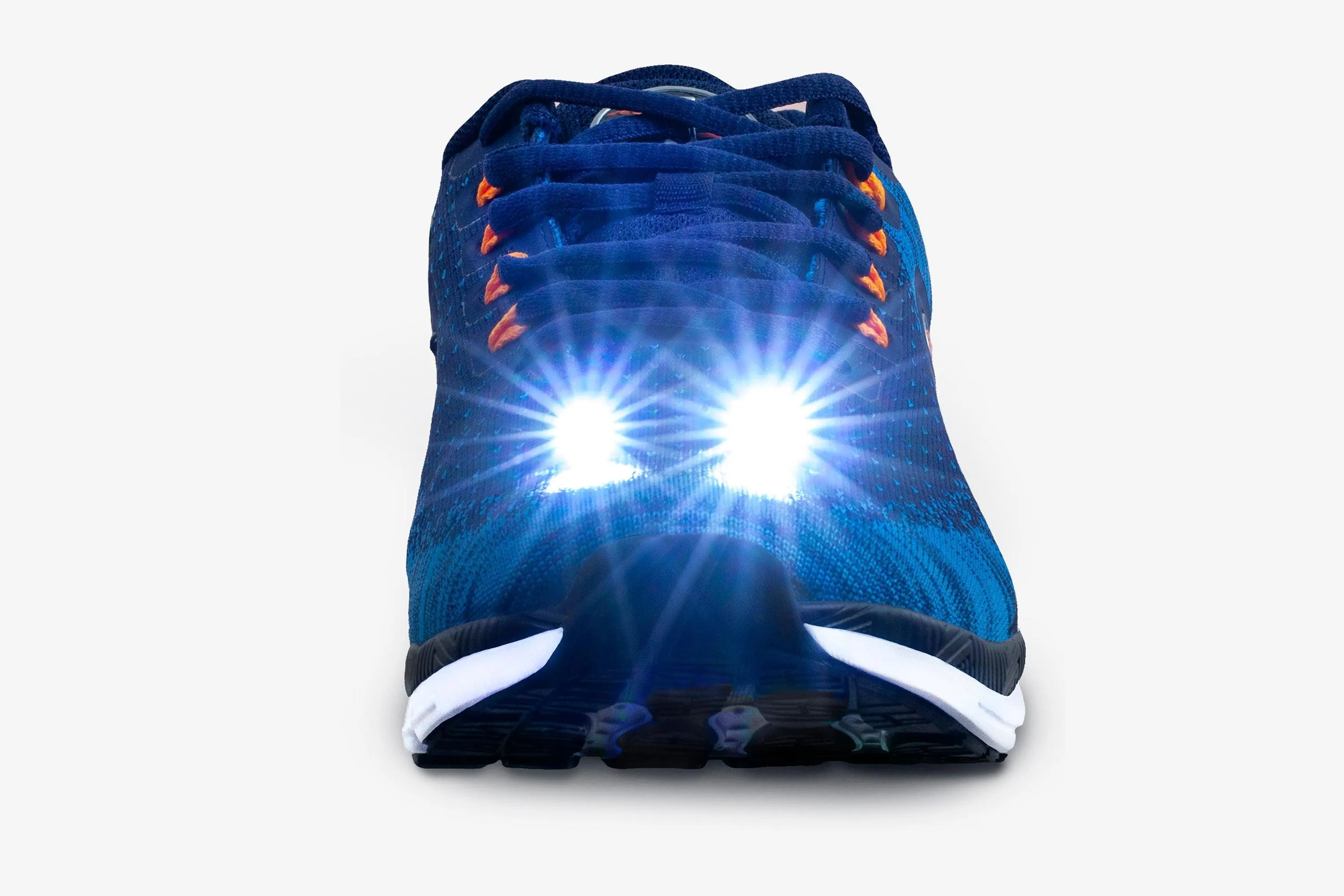 Night Runner Shoes For Men With Built-in Safety Lights