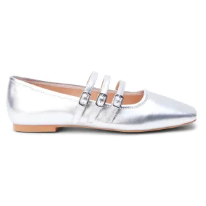 Nova Metallic Ballet Flats