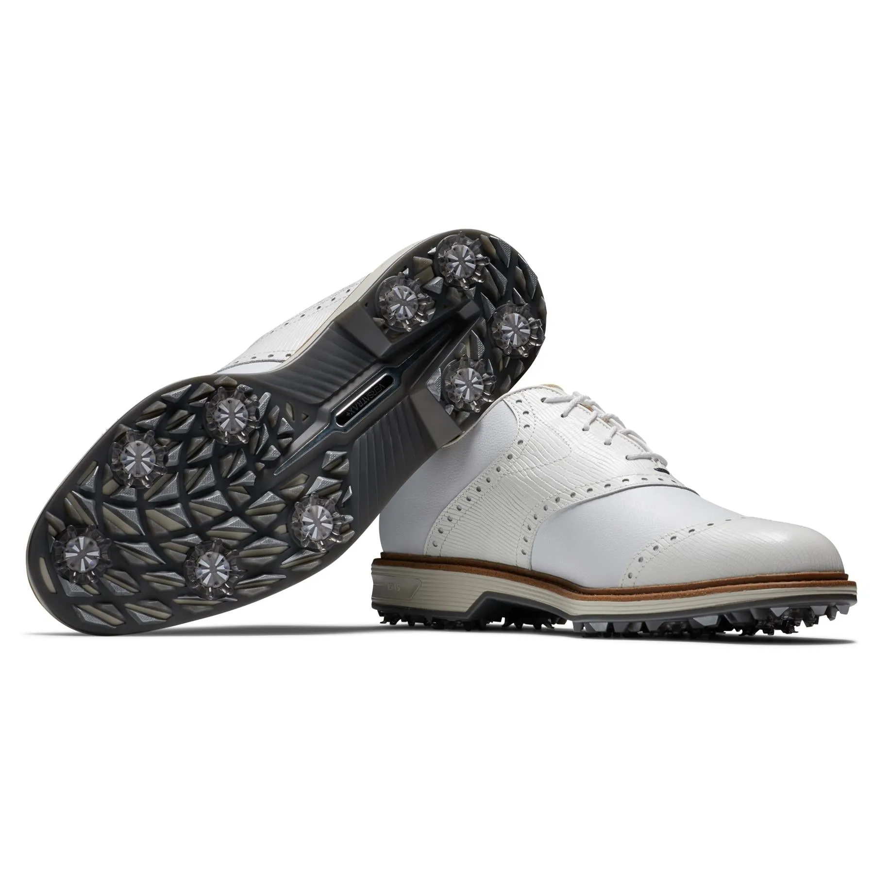 Premiere Series Wilcox DJ Golf Shoes White/White/Light Grey - 2025