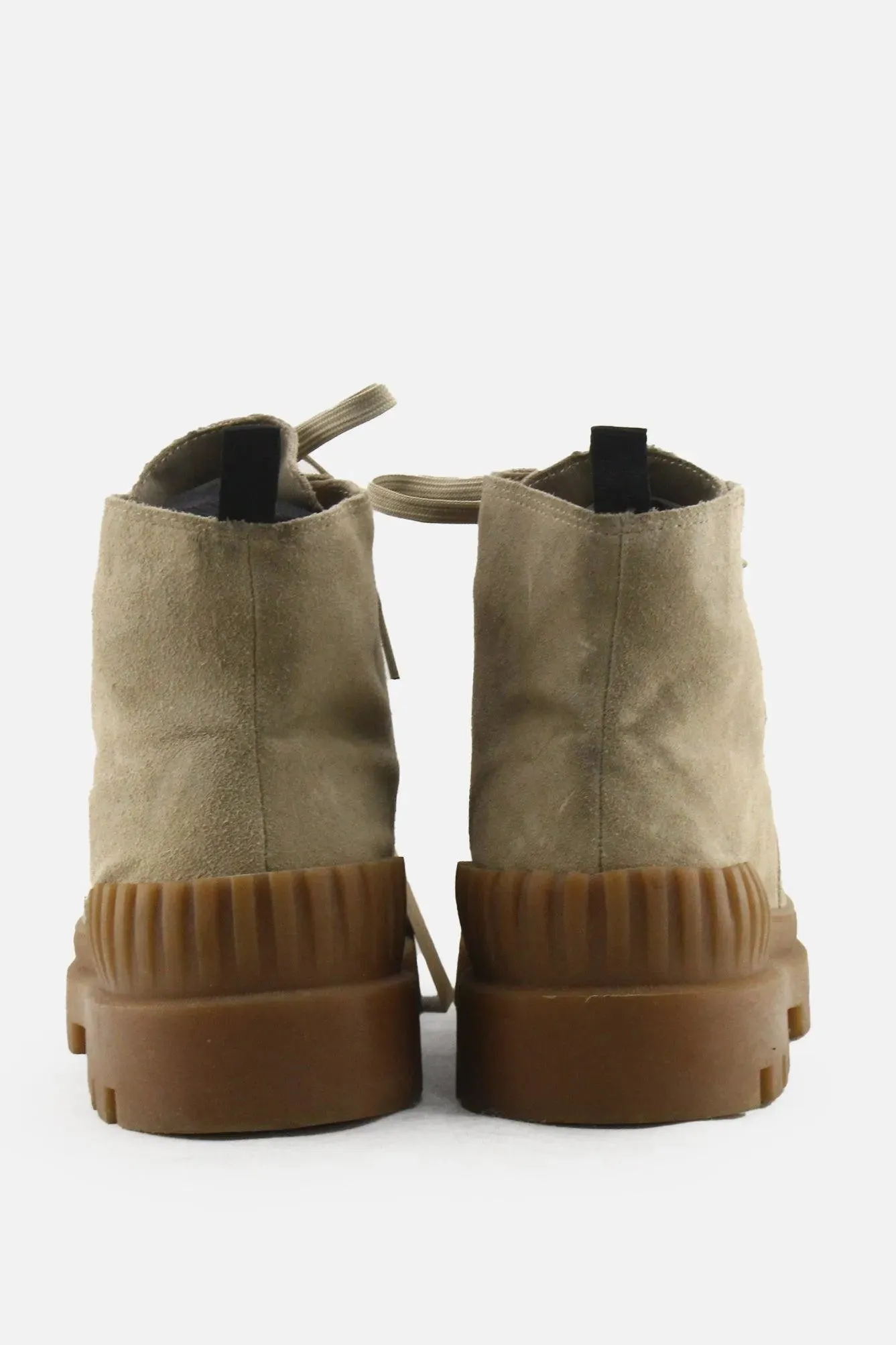 Pull & Bear Laces Desert Ankle Boots| Suede