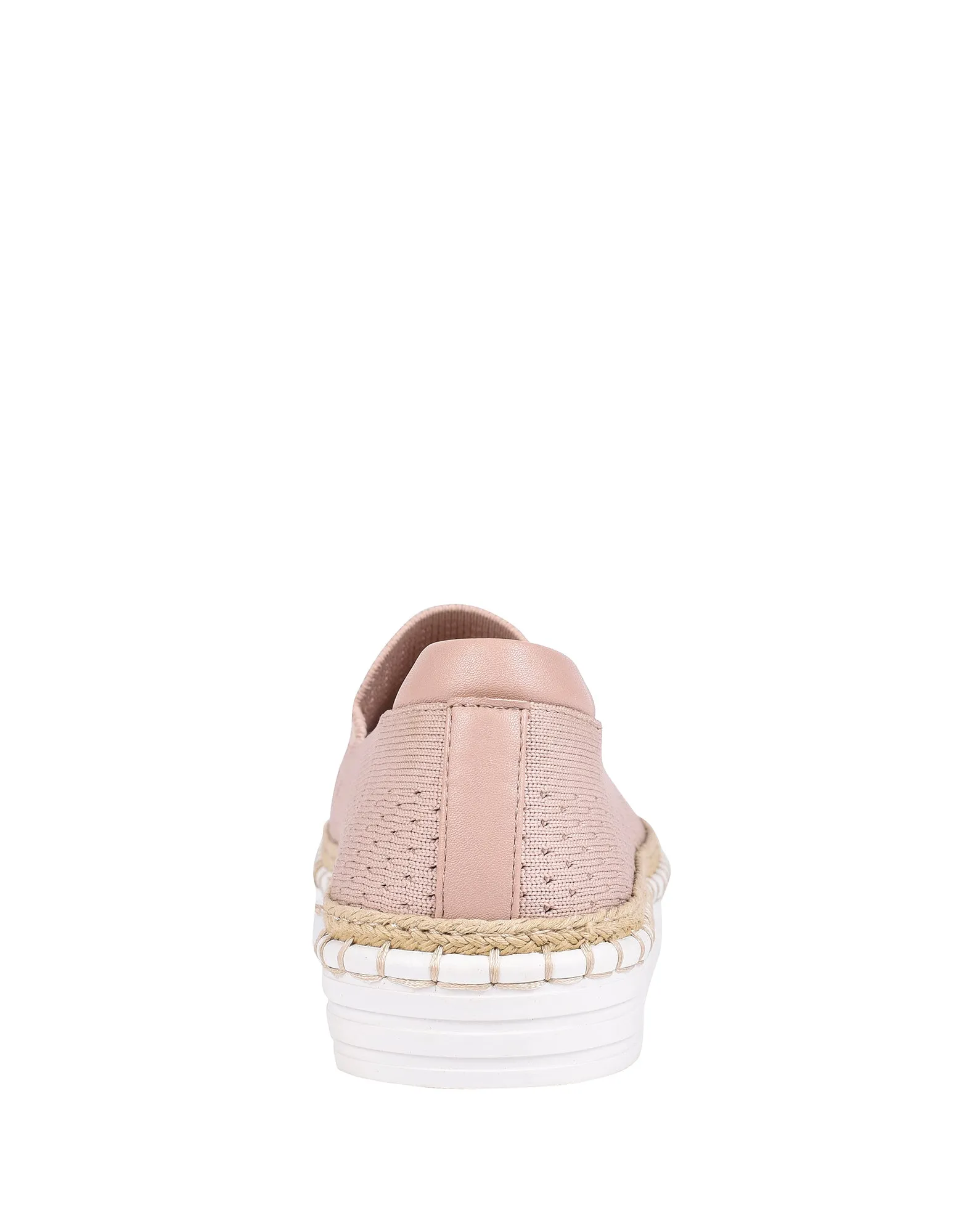 Queen Slip On Sneakers - Rose Quartz Knit