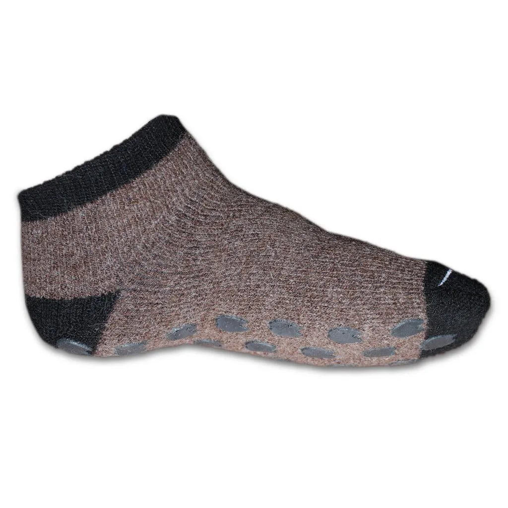 "AlpacaTrax" Gripper Slipper Alpaca Socks