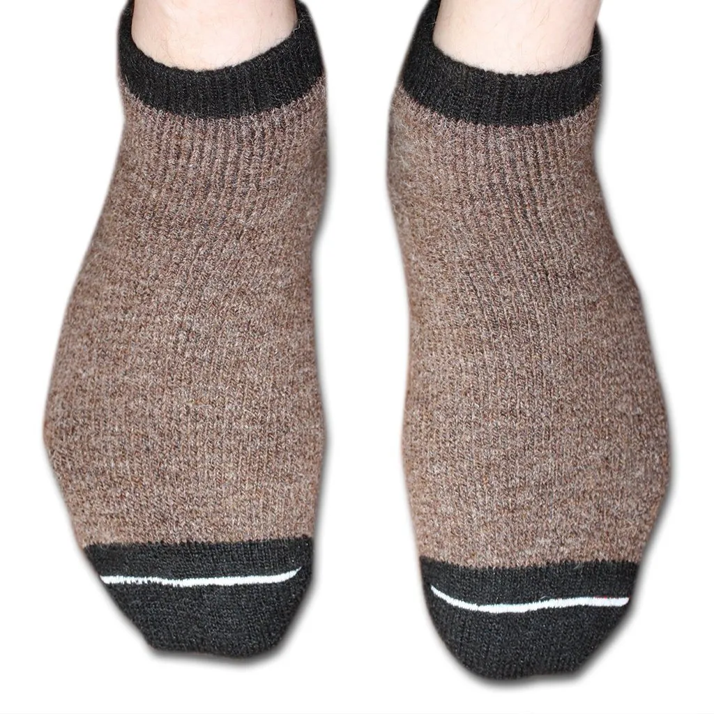 "AlpacaTrax" Gripper Slipper Alpaca Socks