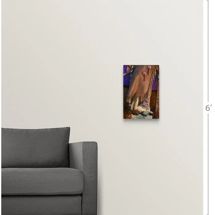 "Cowgirl Boots" Canvas Wall Art